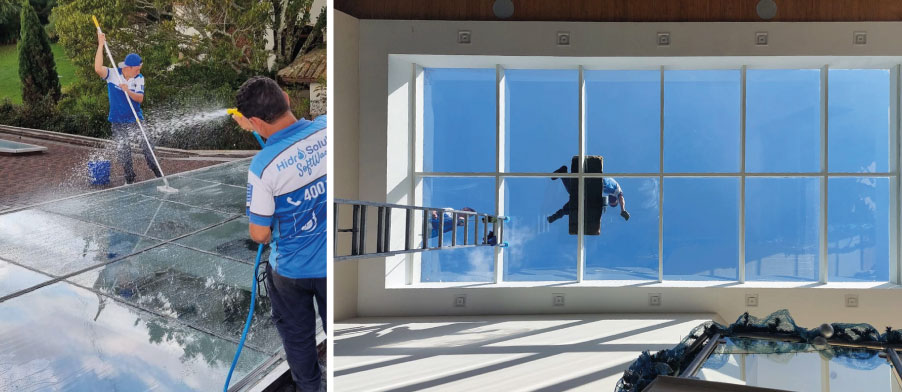 limpieza de vidrios en altura costa rica