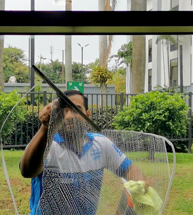 Protección contra la Lluvia en Vidrios 1
